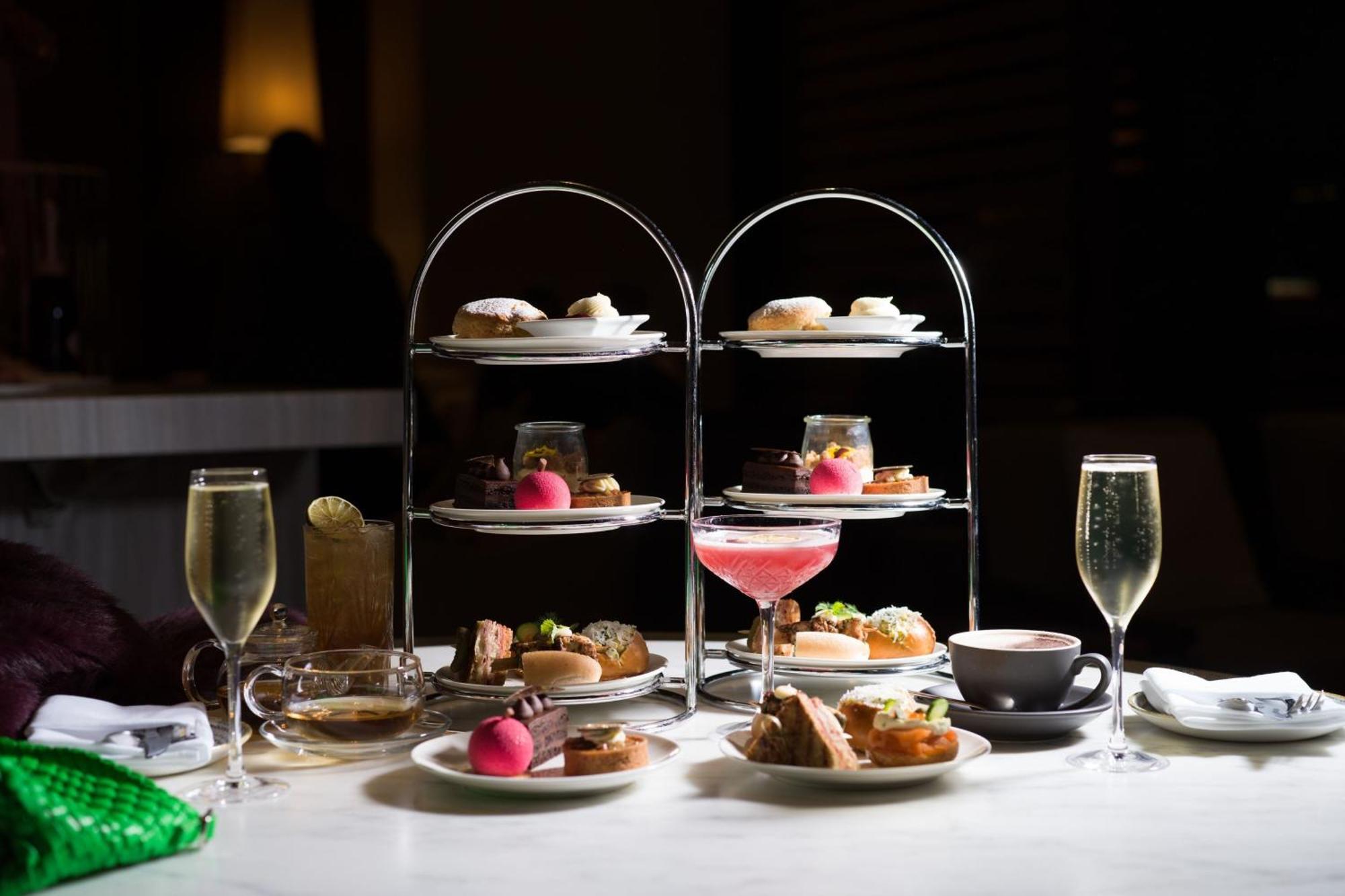 เดอะ เวสทิน เพิร์ธ Hotel เพิร์ท ภายนอก รูปภาพ Afternoon tea at the Langham