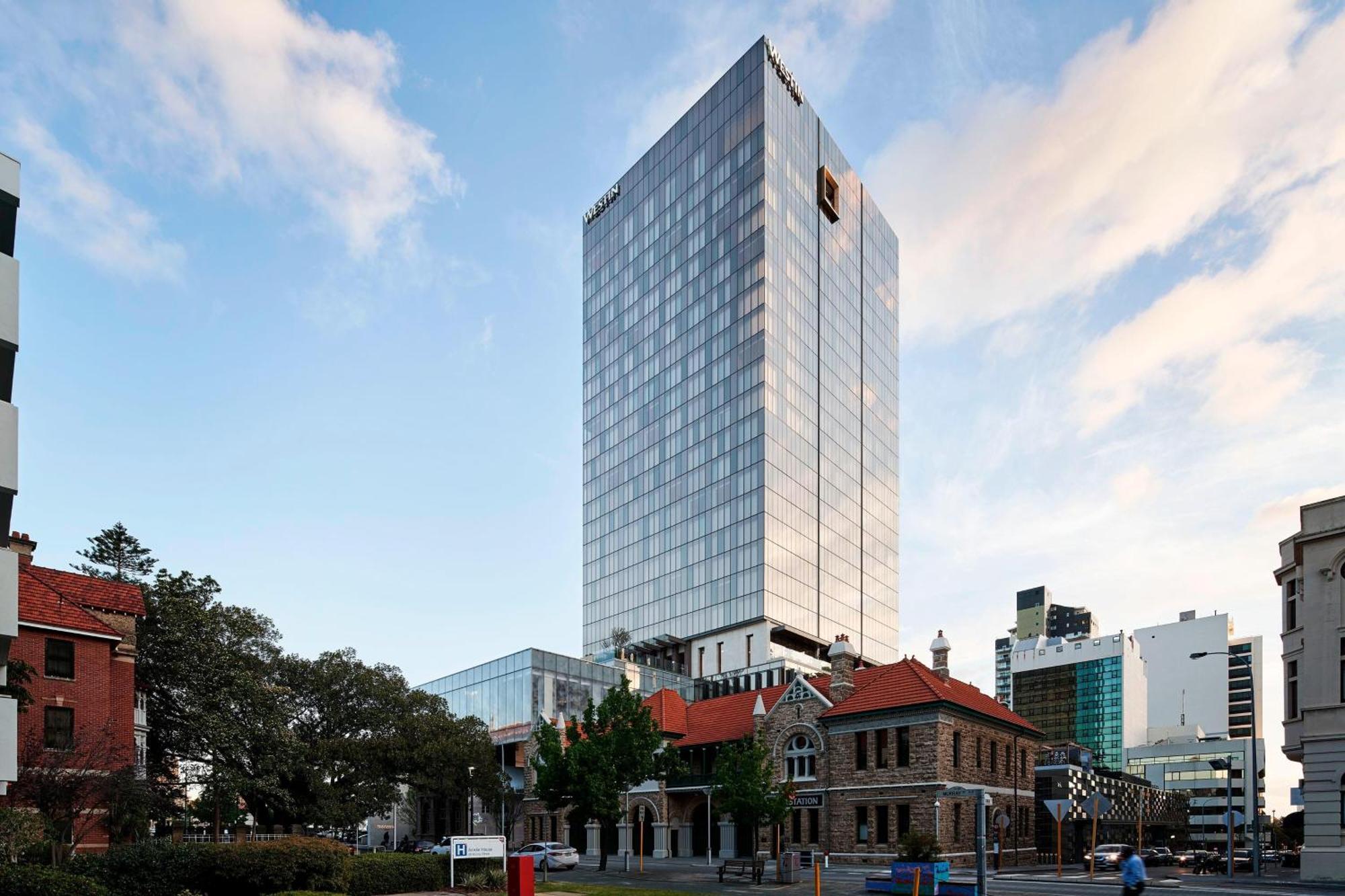 เดอะ เวสทิน เพิร์ธ Hotel เพิร์ท ภายนอก รูปภาพ The building in 2016