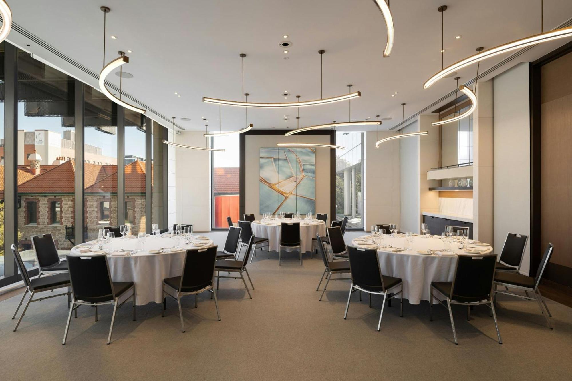 เดอะ เวสทิน เพิร์ธ Hotel เพิร์ท ภายนอก รูปภาพ The dining room